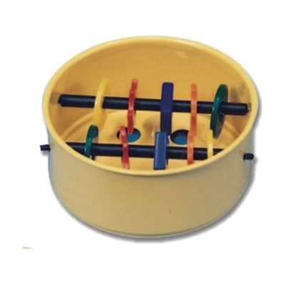 Top view of Rattle Module from Fine Motor Development Materials kit