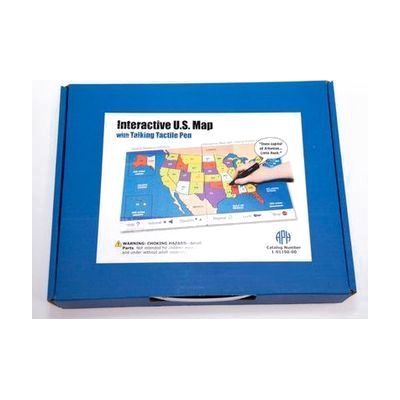 Interactive U.S. Map with Talking Tactile Pen