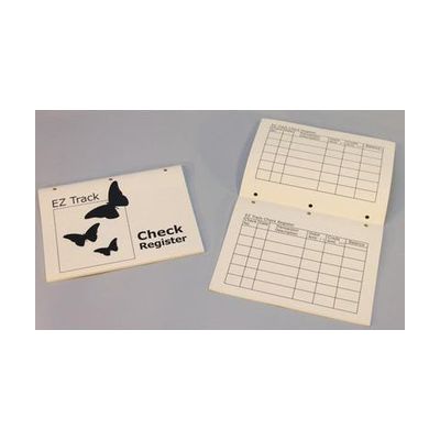 EZ Track Financial Record Keeper: Check Register, 2-Pack