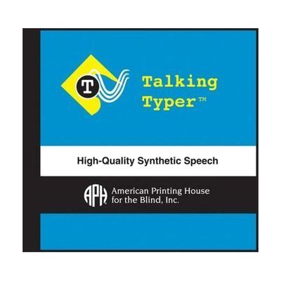 Talking Typer CD cover with logo