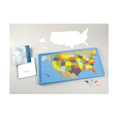US Puzzle Map Components