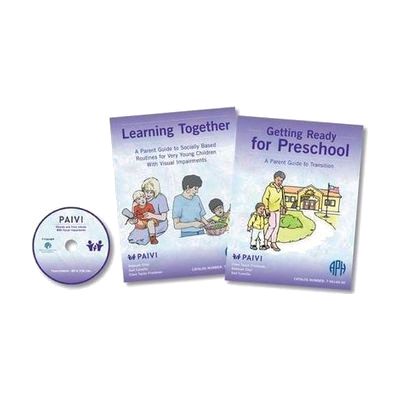 Parents and Their Infants with Visual Impairments (PAIVI): Parent Booklet Set with CD: Learning Together and Getting Ready for Preschool