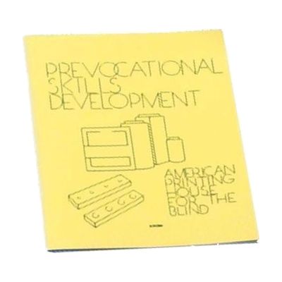 Prevocational Skills Development Materials-Guidebook Print Close-up