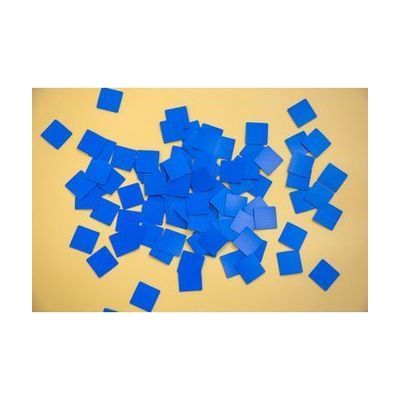 Hundred Boards and Manipulatives: Bag of Blue Squares