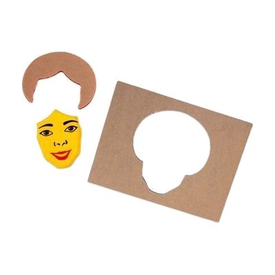 Light Box Level I Face Puzzle components
