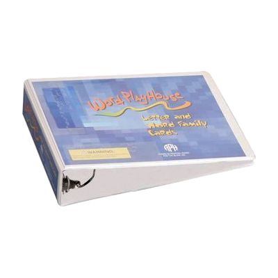 Word Playhouse Binder angled view