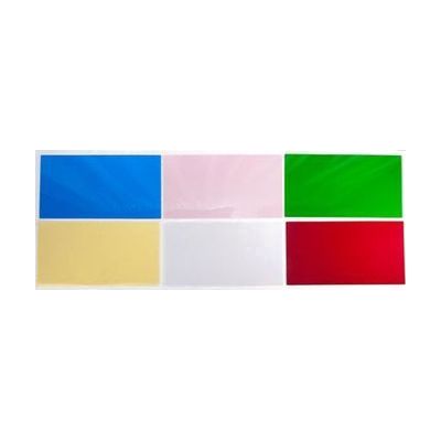Light Box Level I Vinyl Sheet set components