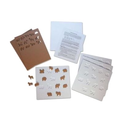Building on Patterns First Grade Unit 6 Animal Shapes and Pages Set