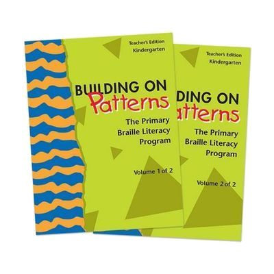 Cover of Building on Patterns Kindergarten Teacher's Edition Volume 1