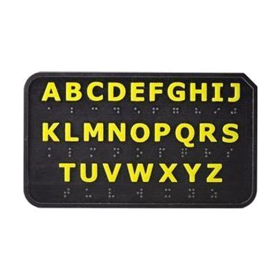DeafBlind Pocket Communicator Letter Side Close-up