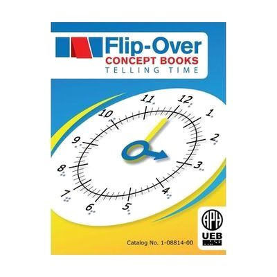 Flip-Over Concept Books - Telling Time: NEMETH