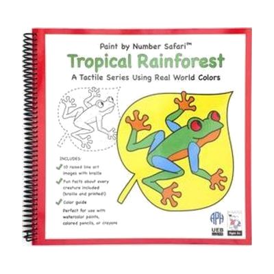 Paint By Number Safari Tropical Rainforest Front Cover