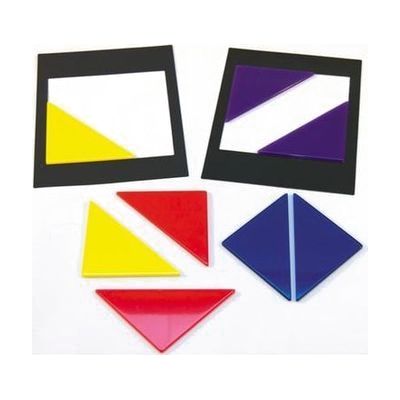 Lucite Triangle Set