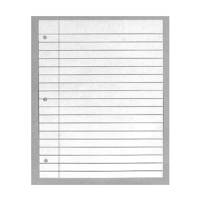 Bold Line Letter-Writing-Paper: 0.5625 Inch Line Spacing