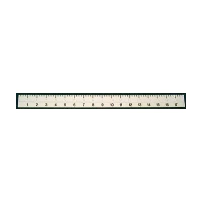 Ruler: 18-Inch Flexible Braille-Large Print (5-pack)