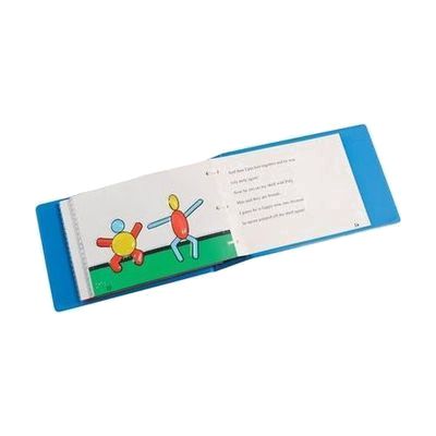 Roly Poly Man three ring bound book open