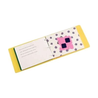 Geraldines Blanket three ring bound book open