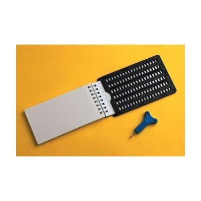 Janus Interline Braille Slate with Saddle-Shaped Stylus