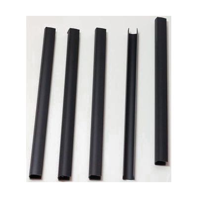 Five pieces of black U-Channel for Expandable Calendar Boxes