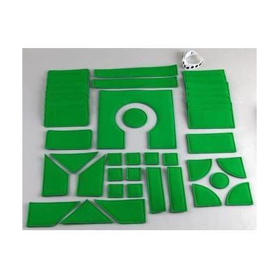 Tactile Town grassy sections set components