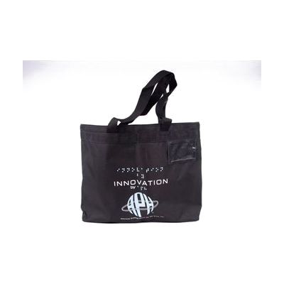 Black Innovation Tote Bag with carrying handles