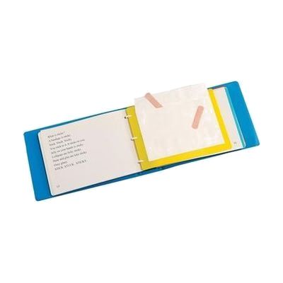 Giggly Wiggly three ring bound book open