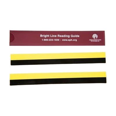 Bright Line Reading Guide in yellow