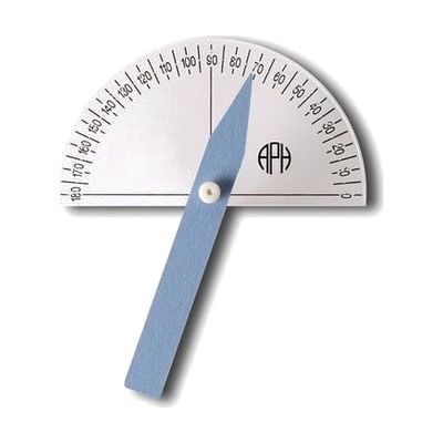Braille Large Print Protractor