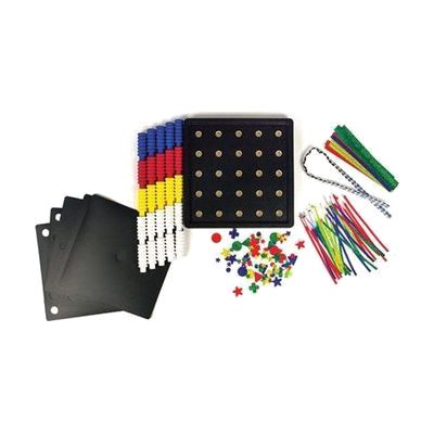 Increasing Complexity Pegboard Kit Components