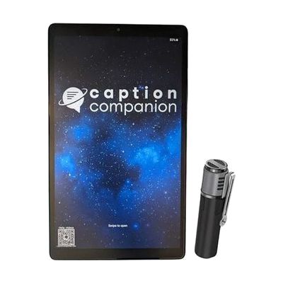Caption Companion - Live Transcription Tablet with SmartMic