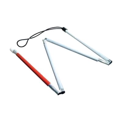 Gripless EZ ID Folding 4-Section Cane - 36 inches