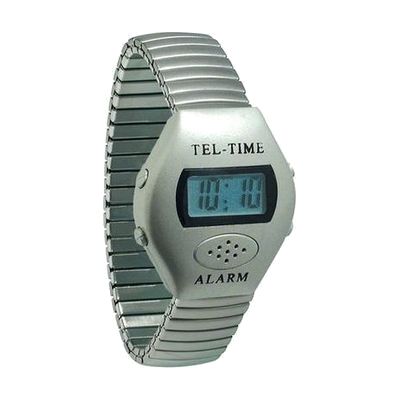 Metallic Talking Watch - Oval Face-Unisex