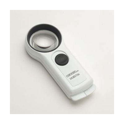 COIL Hi Power LED Hand Magnifier 7.0x/24.0D - Made in UK