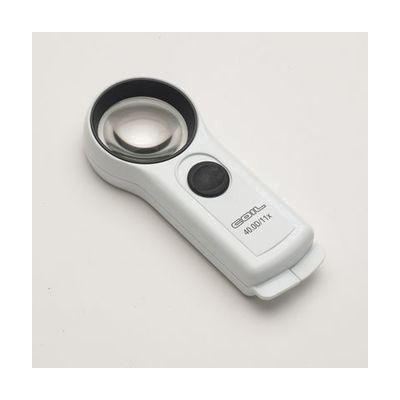 COIL Hi Power LED Hand Magnifier 11.0x/40.0D - Made in UK