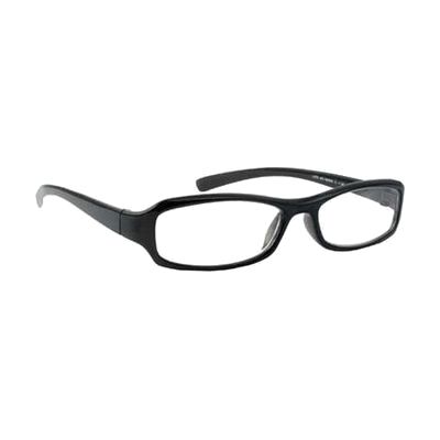 Classic Unisex Reading Glasses, Black, +6