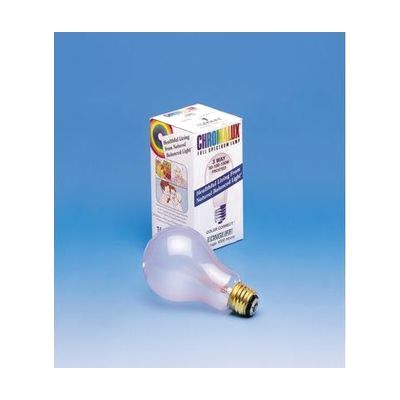 100 Watt Frosted Chromalux Bulb
