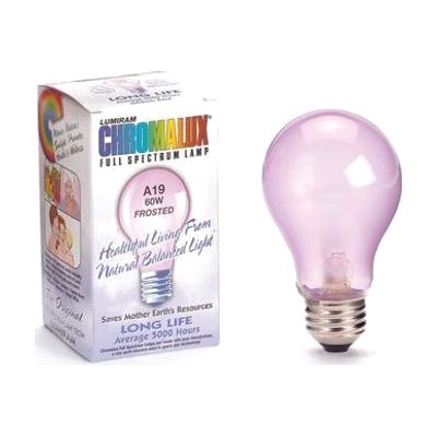 60 Watt Frosted Chromalux Bulb