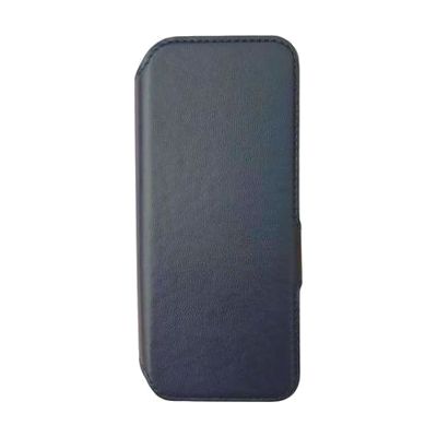 Image: Blindshell Classic 3 Talking Cell phone case.  Blue, front