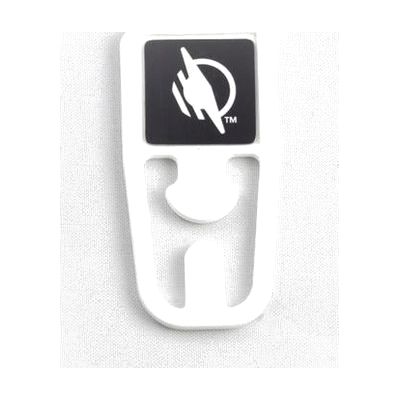On-metal WayClip Plastic Clips with Tag - 25 pack