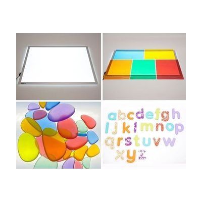 A2 LED Light Panel Colourful Bundle