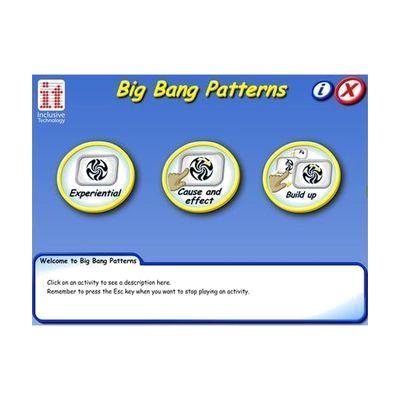Big Bang Patterns Screenshot
