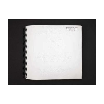 : Building on Patterns: Primary Braille Literacy Program, First Grade, Posttest Consumable Set - UEB