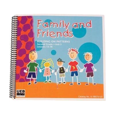 Family and Friends spiral bound book cover