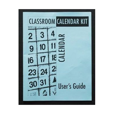 Classroom Calendar Kit user guide