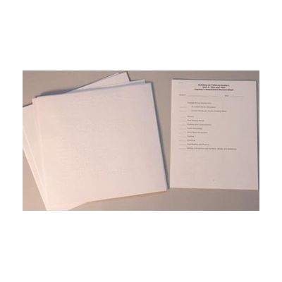Building on Patterns First Grade Unit 5 Assessment Forms