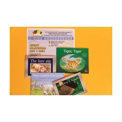 Early Braille Trade Books: Rigby PM Platinum Edition Kit 1, UEB Contracted