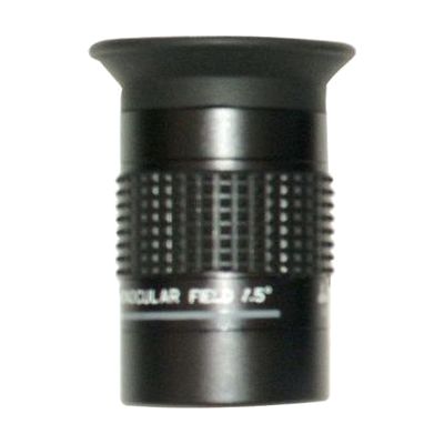 Small black cylindrical monocular telescope, approximately 2 inches long and 1 inch in diameter, with a narrow eyepiece end a