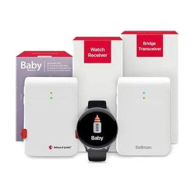 Baby Monitor System with Bluetooth Bridge and Watch Receiver