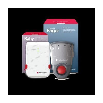 Baby Monitor System with Standalone Pager Receiver
