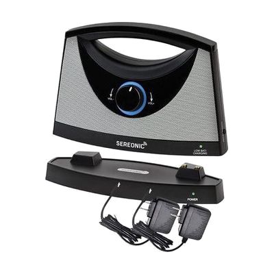 Sereonic Wireless TV Speaker Deluxe with Extra Power Adapter